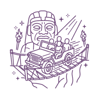 Indiana Jones Adventure stamp